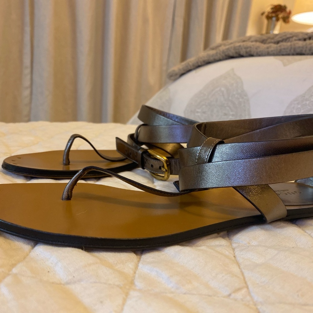 GUCCI Copper Wrapup Sandal, Size 37 - Picture 2 of 9